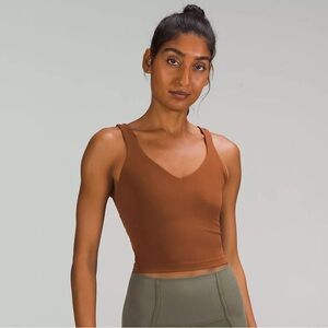 Lululemon Align Tank Top Roasted Brown